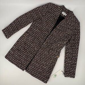 Calvin Klein Tweed Coat (B12)